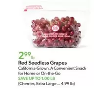 Red Seedless Grapes