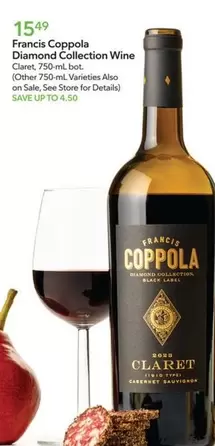 Diamond   - Diamond Collection Wine Claret