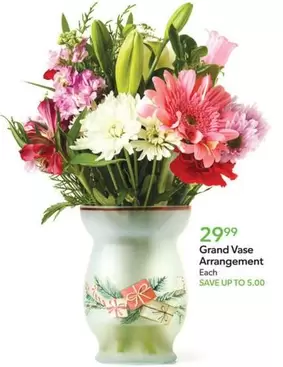 Grand Vase Arrangement