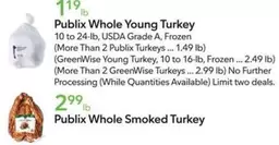 Frozen - Whole Young Turkey