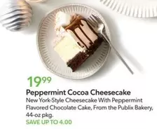 New York - Peppermint Cocoa Cheesecake
