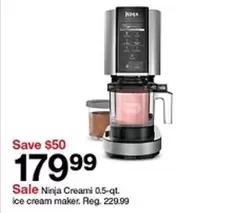 Ninja - Creami 0.5-qt. ice cream maker