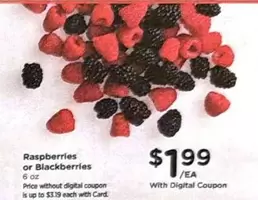 Raspberries or Blackberries