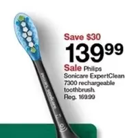 Philips - Sonicare ExpertClean 7300 rechargeable toothbrush