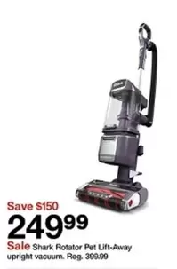 Shark - Rotator Pet Lift-Away upright vacuum