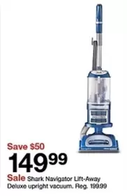 Shark - Navigator Lift-Away Deluxe upright vacuum
