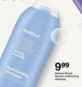 Simply Nourish moisturizing shampoo