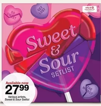 Sweet & Sour Setlist