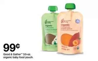 Organic Baby Food Pouch