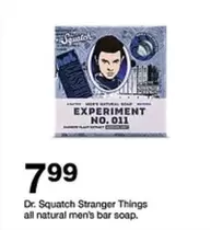 all - Stranger Things  natural men's bar soap