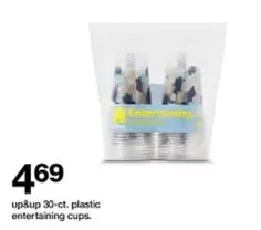 Plastic - 30-ct. plastic entertaining cups