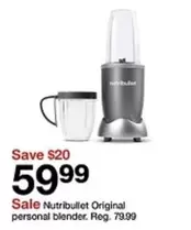 NutriBullet - Original personal blender