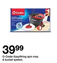 O-Cedar - EasyWring spin mop & bucket system