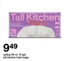 Tall Kitchen trash bags