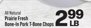 all - Bone-In Pork T-Bone Chops