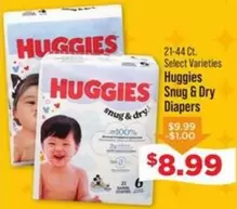 Huggies - Snug & Dry Diapers