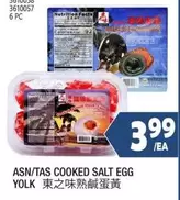 COOKED SALT EGG YOLK 東之味熟鹹蛋黃