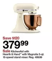 KitchenAid -  with Hearth & Hand" with Magnolia 5-qt. 10-speed stand mixer
