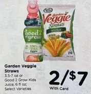 Apple - Veggie Straws or Good 2 Grow Kids Juice