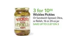 Pickles Or Sandwich Spread, Okra, or Relish