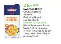 Swanson - Broth Or Cooking Stock