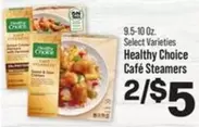 Healthy choice - Café Steamers