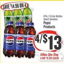 Pepsi - Products