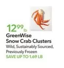 Frozen - Snow Crab Clusters