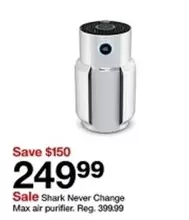 Shark - Never Change Max air purifier