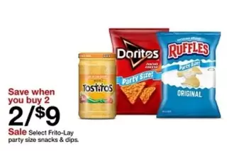 Tostitos - party size snacks & dips