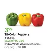 Tri-Color Peppers