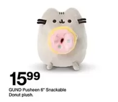 Plush - Pusheen 6" Snackable Donut plush