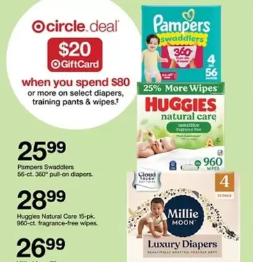 Pampers - Swaddlers 360° pull-on diapers