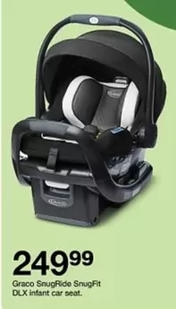 Graco - SnugRide SnugFit DLX infant car seat