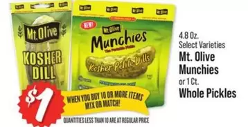 Munchies -  or Whole Pickles