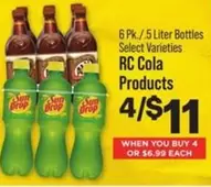 RC Cola -  Products
