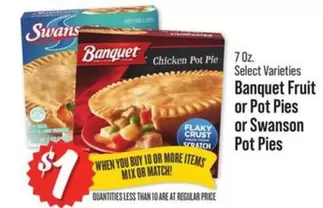 Banquet - Fruit or Pot Pies