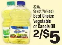 Vegetable or Canola Oil