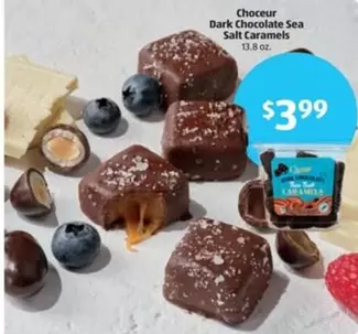 Choceur - Dark Chocolate Sea Salt Caramels