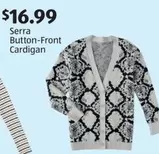 Button-Front Cardigan
