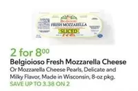 BelGioioso - Fresh Mozzarella Cheese Or Mozzarella Cheese Pearls