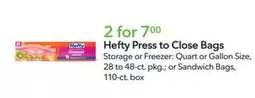 Hefty - Press to Close Bags
