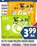 Frozen - FROZEN GREEN ONION PANCAKE-(ORIGINAL/THICK) DOUGH