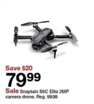 Elite - S5C  2MP camera drone