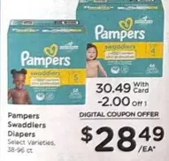 Pampers - Swaddlers Diapers