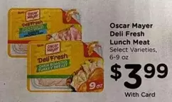 Oscar Mayer - Deli Fresh Lunch Meat