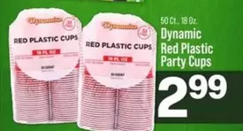 Plastic - Red  Party Cups