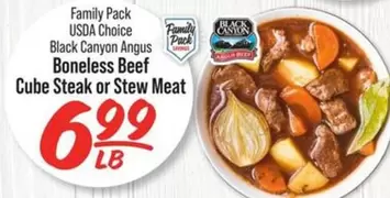 Cube Steak or Stew Meat