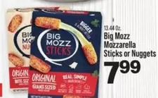 Mozzarella Sticks or Nuggets