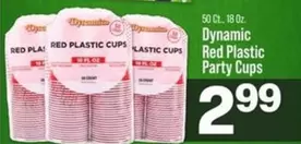 Plastic - Red  Party Cups